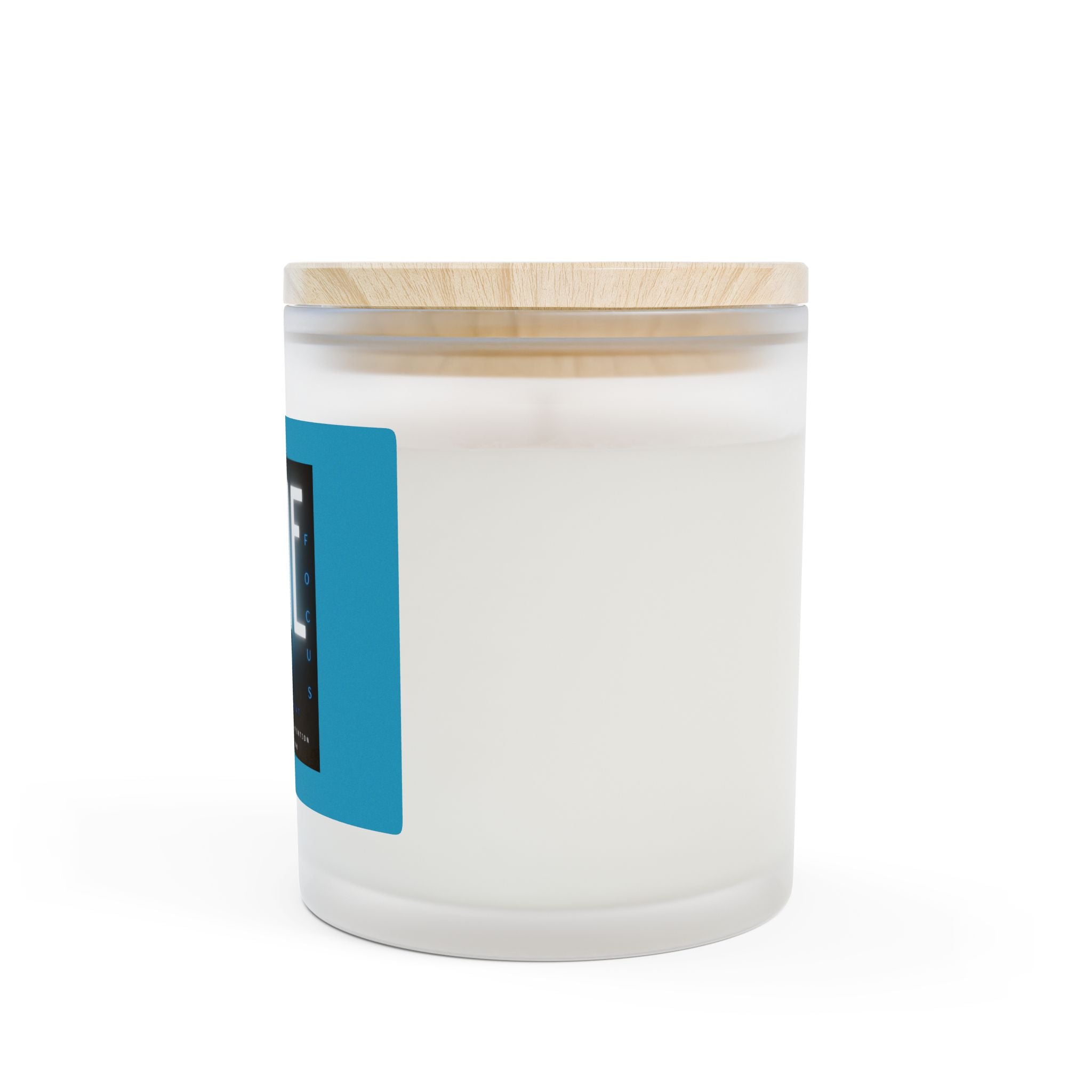 Focus Frosted Glass — 11oz Soy Scented Candle